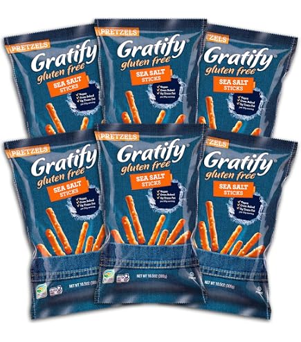 Amazon.com: Osem Gratify Gluten Free Sesame Thins - GF Pretzel